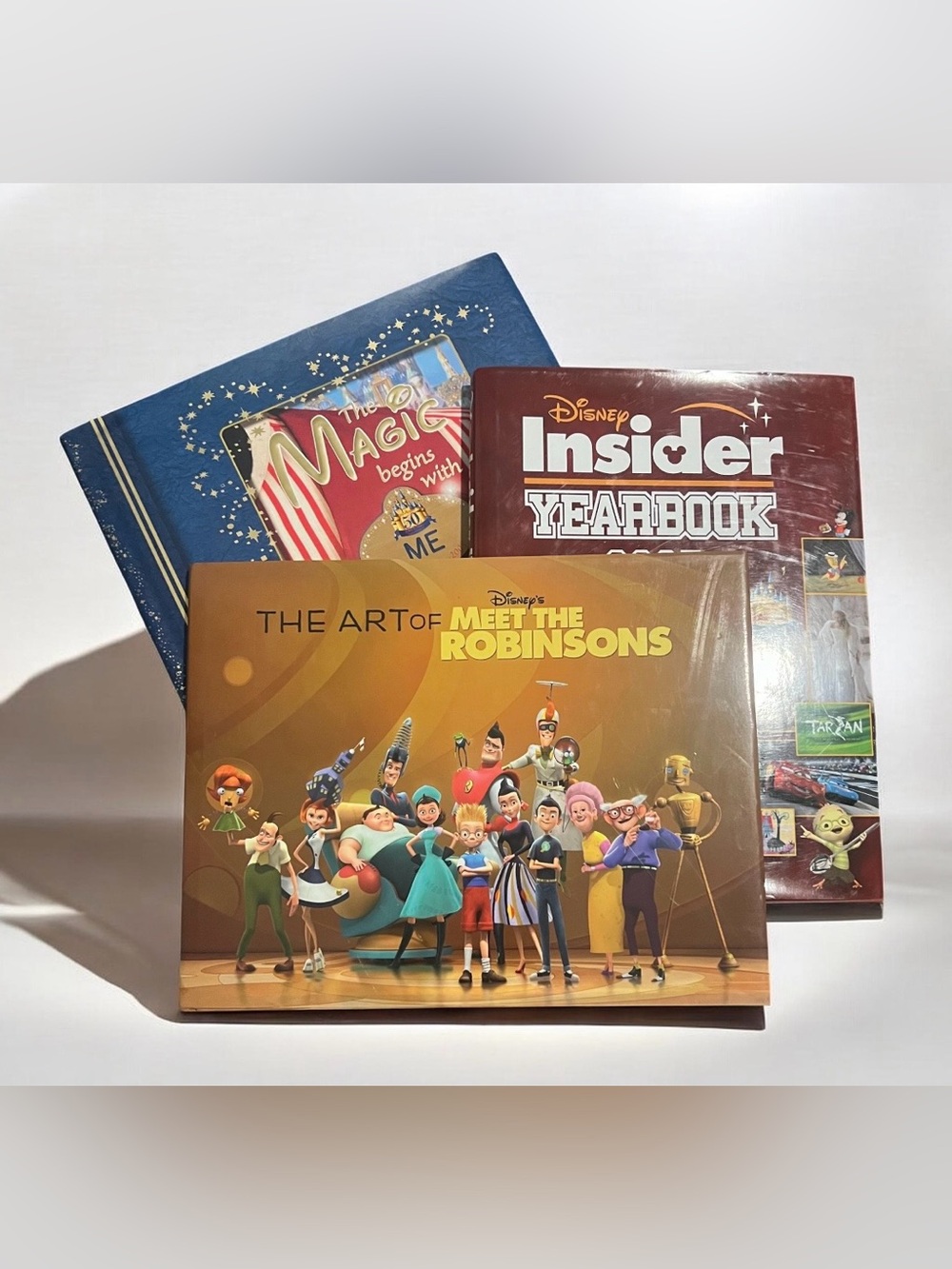 Disney trio "Meet the Robinsons art book" and other wonderful Disney compendiums